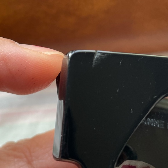 Anne et Valentine Black Sunglasses "Streep" Made in France Luxury Eyewear - Picture 17 of 17